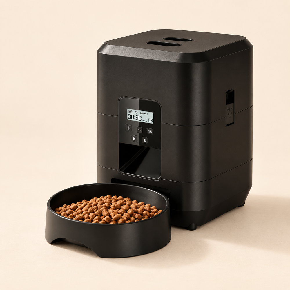 Trotzu Automatic Pet Feeder for scheduled dry food meals