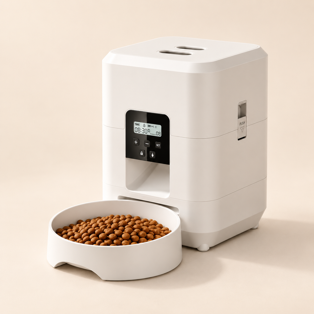Trotzu Automatic Pet Feeder at home