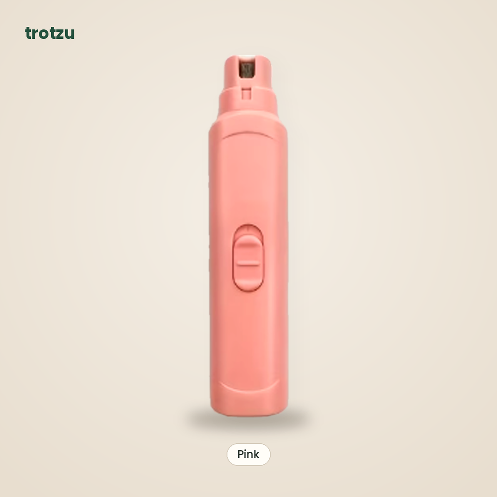 Pink Trotzu GentleTrim pet nail grinder